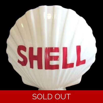 Reproduction Shell Gas Pump Globe / Shell Globe / Gas Pump Globes